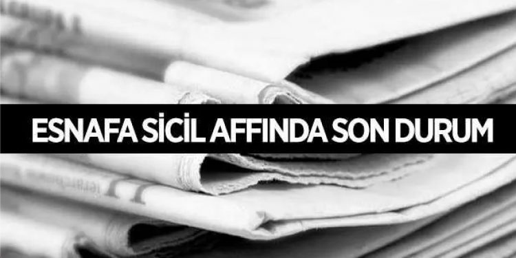 2020 Kredi Sicil Affı ve Başvuru