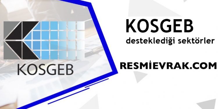 Kosgeb Desteklenen Sektörler